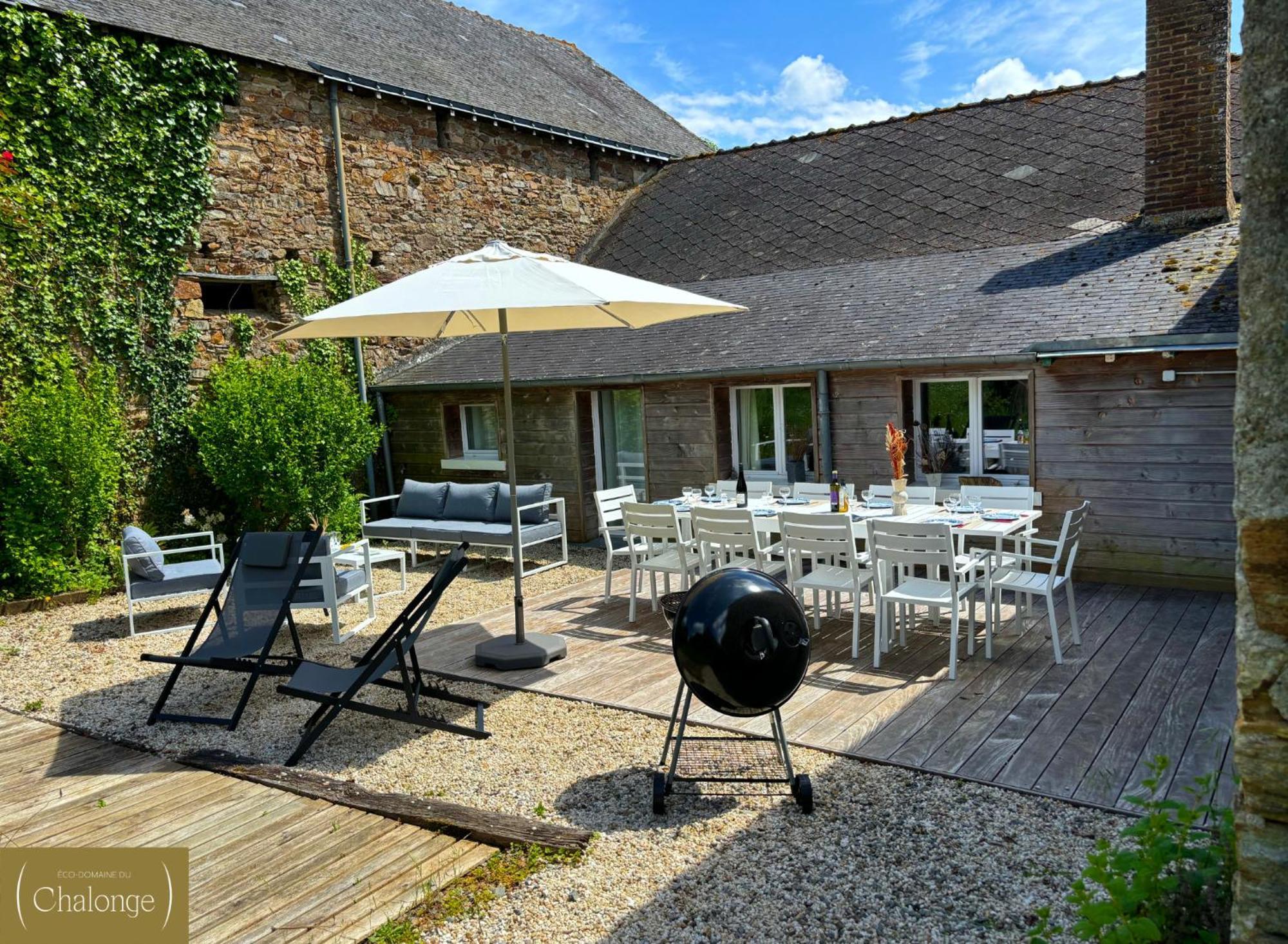 Hotel L'Eco-Domaine Du Chalonge Héric Esterno foto